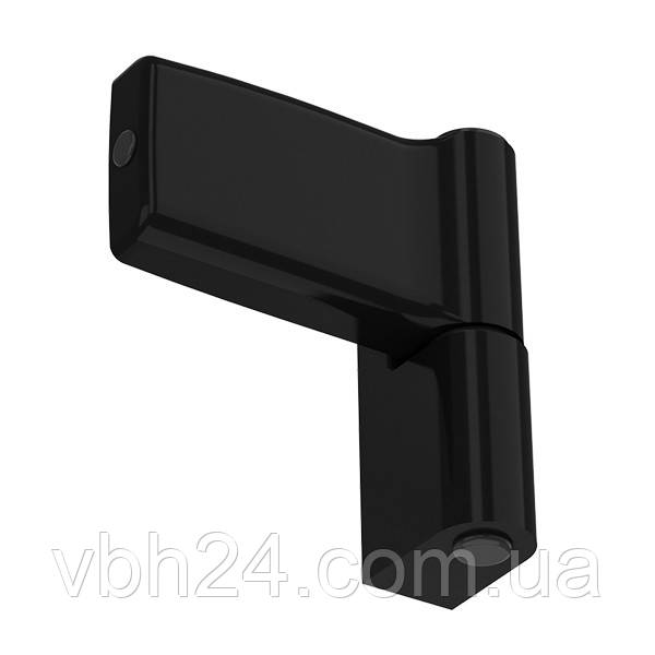 Дверна петля Jocker 120кг. RAL9005, наплав L-17,5