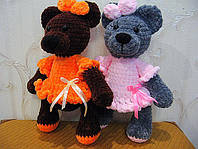 Дуже симпатичні мишки з плюшевою пряжі