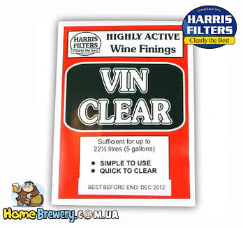 Засіб для освітлення вина Harris Vinclear 22.5 L