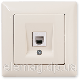 Gunsan Moderna Розетка телефонна крем