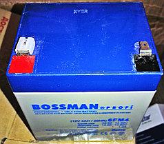 Аккумулятор 12V 4Ah Bossman profi 6FM4 - LA1240 - фото 2 - id-p79595251