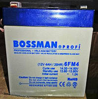 Аккумулятор 12V 4Ah Bossman profi 6FM4 - LA1240