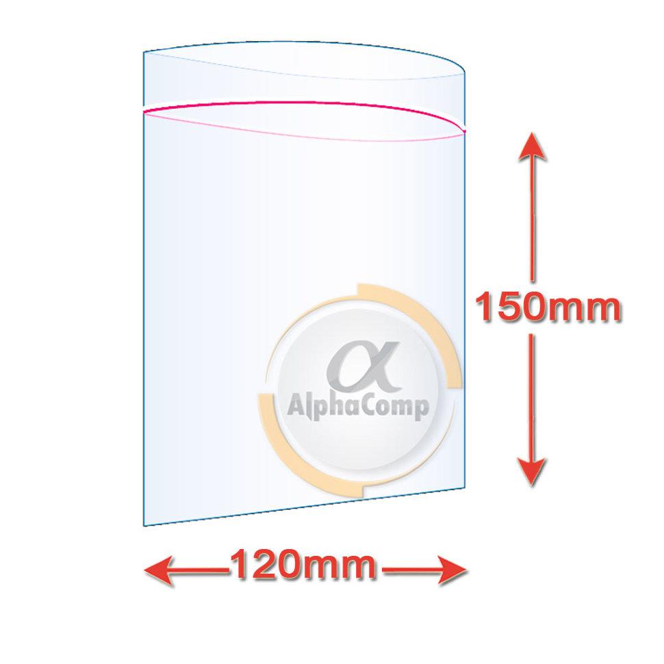 120 х 150 Пакети струна із замком Zip-Lock (паковання 100 шт.)