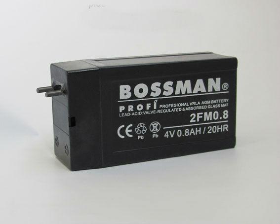 Аккумулятор 4V 0.8Ah Bossman profi  2FM0.8 - LA410