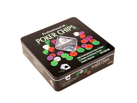 Гра Покер у металевій коробці, фото 2