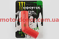 Резинка заводной ножки MONSTER ENERGY (универсальная, красная) XJB