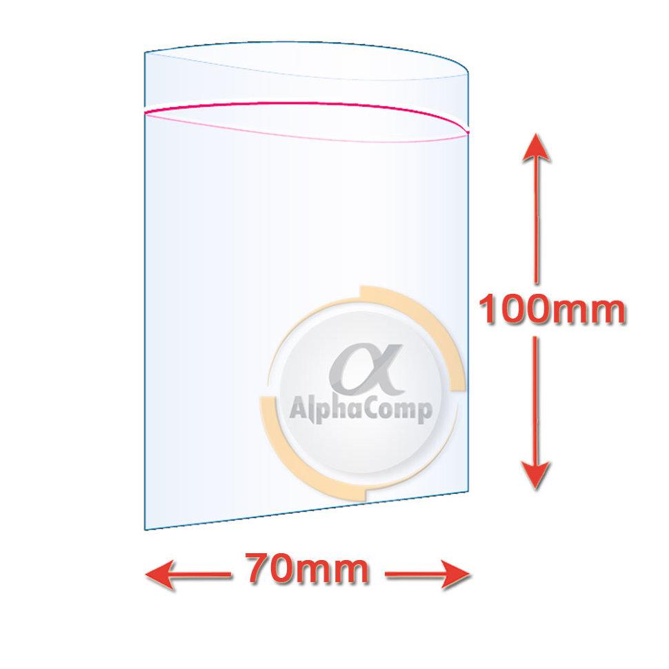 70 х 100 Пакети струна із замком Zip-Lock (паковання 100 шт.)