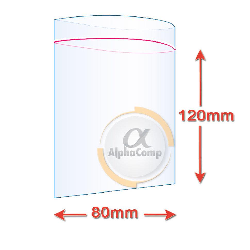 80 х 120 Пакети струна із замком Zip-Lock (паковання 100 шт.)