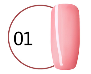 Гель-лак CNDSE 10 мл (бежева серія) No 1 (рожевий камуфляжний)