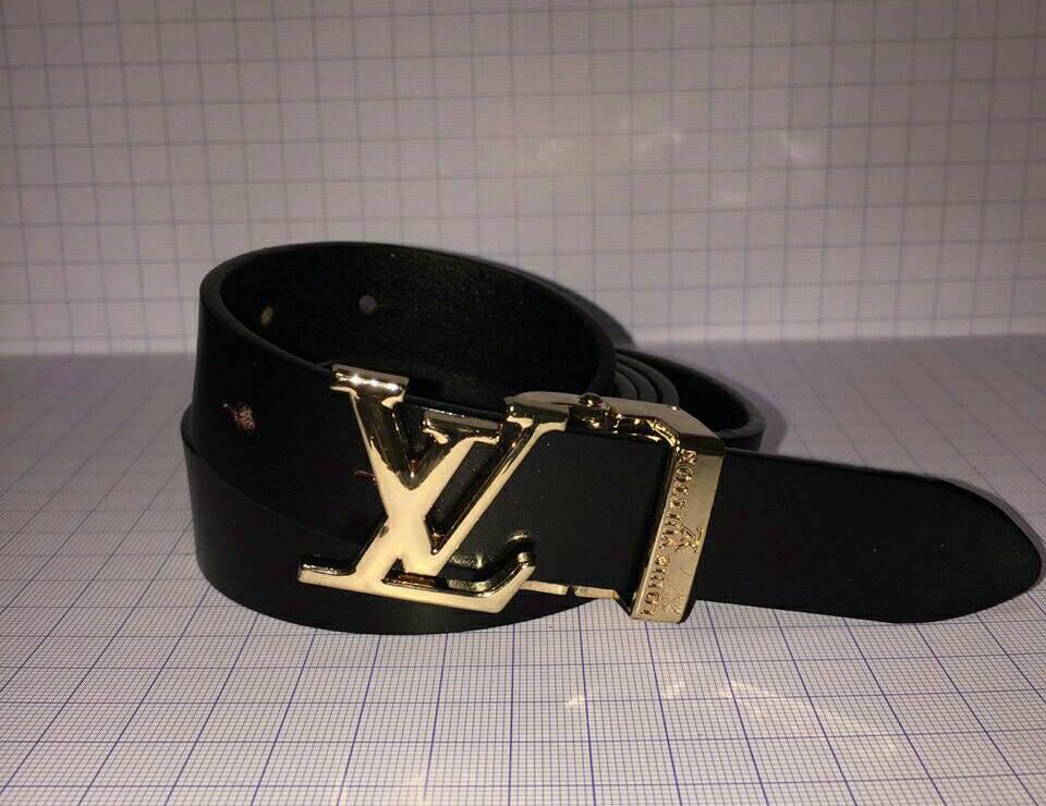 Жіночий ремінь смуга "XL" (чорний)