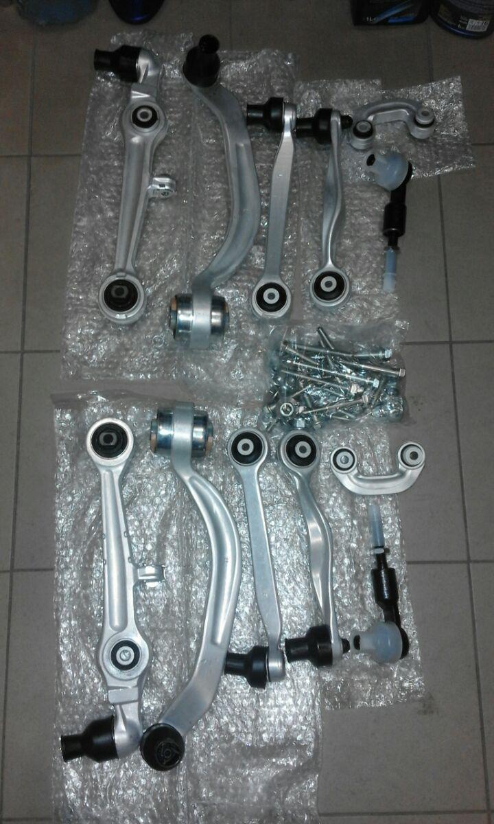Комплект ходової, ричагів Audi A4, VW Passat b5, Skoda Super b