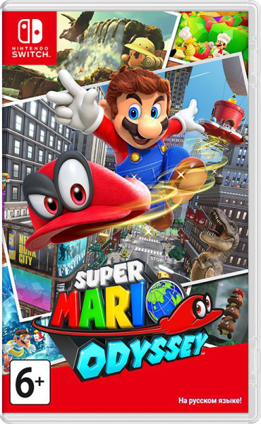 Гра Super Mario Odyssey (Switch, російська версія)