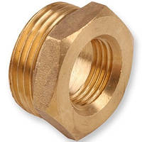Латунь футорка 1/2"н-3/8"в (д15-9,5 мм) посилена