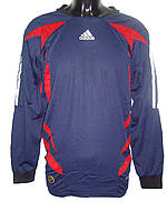 Кофта воротарська ADIDAS темно-синя