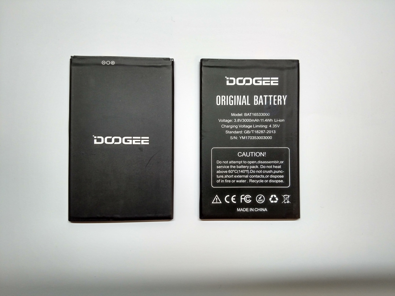 Батарея Акумулятор АКБ DOOGEE X9 Pro 3000 mAh, фото 1