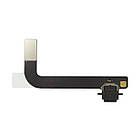 Apple iPad 4 Шлейф конектор роз'єму заряджання чорний