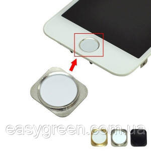Apple iPhone 5 Кнопка Home золото, білий