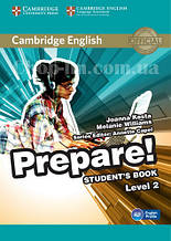 Cambridge English Prepare! 2 student's Book / Підручник