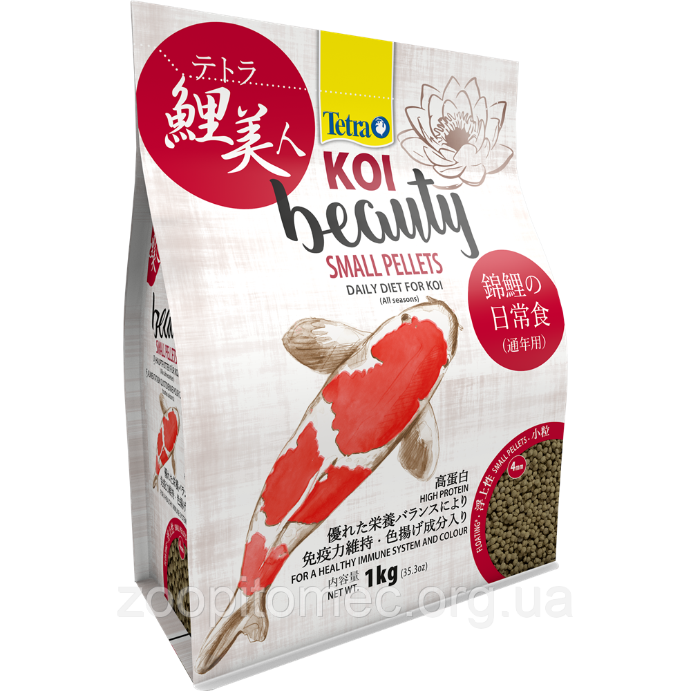 Корм TETRA (Тетра) KOI Beauty Small гранули для коропів КОІ (>10 см), 10 л