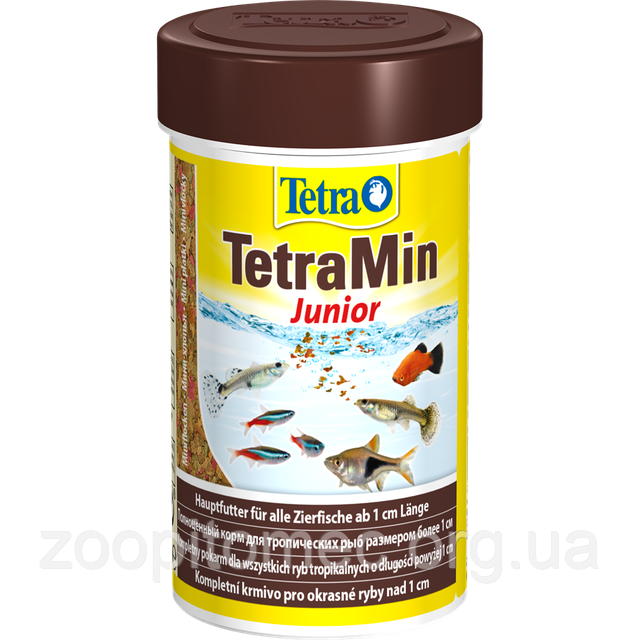 Корм TETRA (Тетра) MIN Junior для молодих риб основне живлення, 100 мл / 30 г