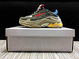 Кросівки жіночі Balenciaga Triple S Beige Red, фото 7
