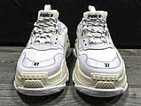 Кросівки жіночі Balenciaga Triple S "Cream", фото 4