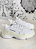 Кросівки жіночі Balenciaga Triple S "Cream", фото 11