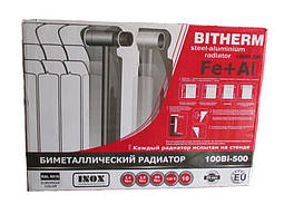 Радіатор для опалення біметалічний Bitherm 500/100