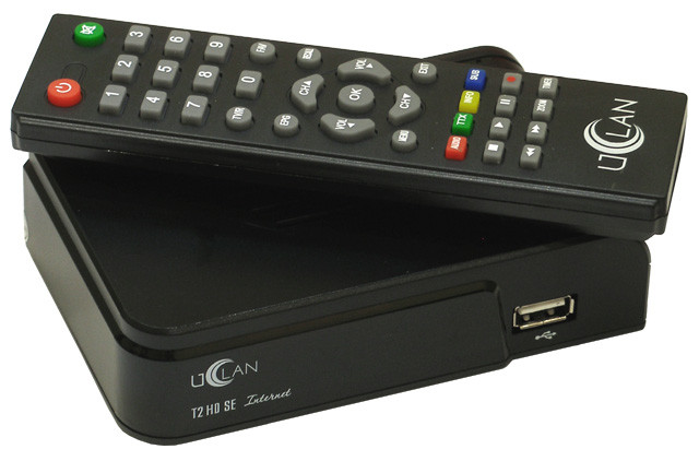 Ефірний Т2 ресивер uClan T2 HD SE Internet (T2, IPTV, Youtube)