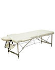 HY-2010-1.3 ⁇ Масажний стіл 2-секційний (алюмін. рама) білий HOUSEFIT, фото 2