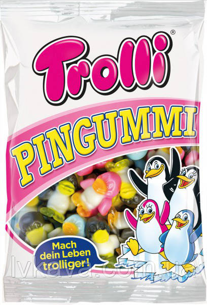 Желейні цукерки Trolli Pingummi , 150 гр