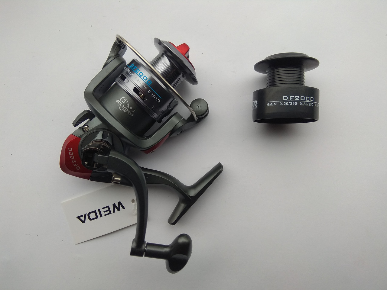 Котушка спінінгова Weida (Kaida) DF2000 3+1