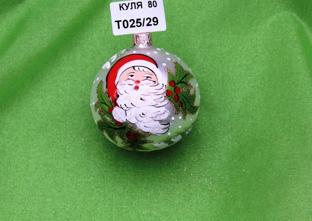 Новорічна іграшка Куля Т025/29