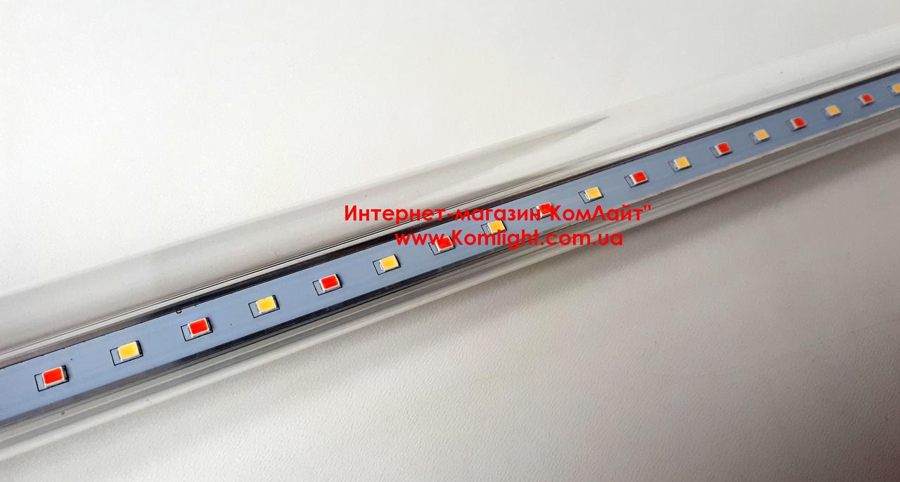 Лампа светодиодная для холодильных витрин 18W 230V MEAT G13 1200 мм розовая - фото 5 - id-p642559840