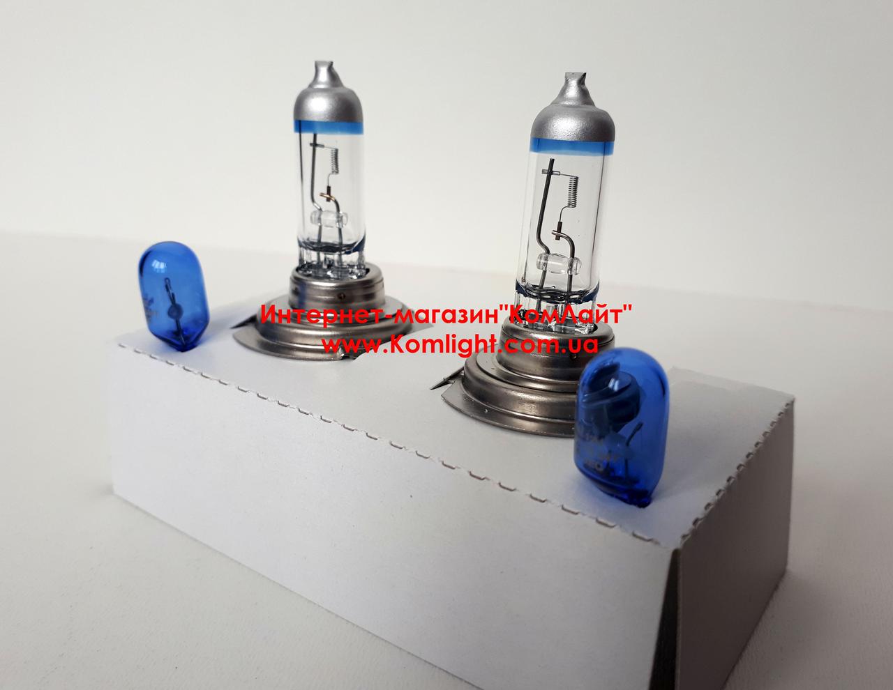 General Electric Megalight Ultra H7+90% 12V 55W +2 лампи W5W - упаковка ...