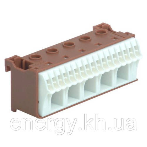QuickConnect фазна клема 5x16mm2+17x4mm2, Hager KN22P