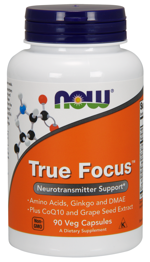 Now True Focus 90 veg caps