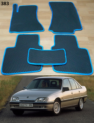 Килимки ЄВА в салон Opel Omega A '86-94, фото 2