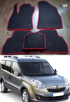 Килимки ЕВА в салон Opel Combo D '11-18, фото 1