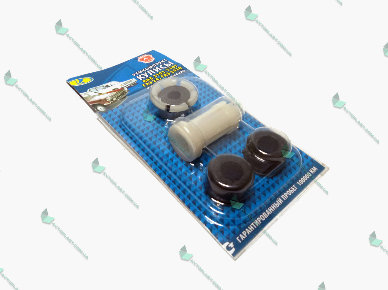 Р/к важеля перемикання (кулiси) КПП Газель/Волга/ВАЗ (сухарі, гум., пластм.) Україна 2101-1703107