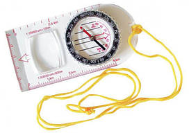 Компас рідинний планшетний зі збільшувальним склом