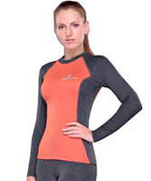 Destroyer Outdoor Tracking Lady T-shirt XS, Сірий/жовтогарячий