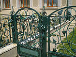 Ковані ворота, ковані квіти) 171, фото 3
