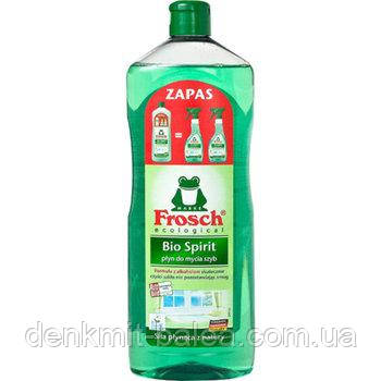 Засіб Фрош для миття дзеркал і вікон Frosch Bio Spirit (Запаска) 1000 мл.