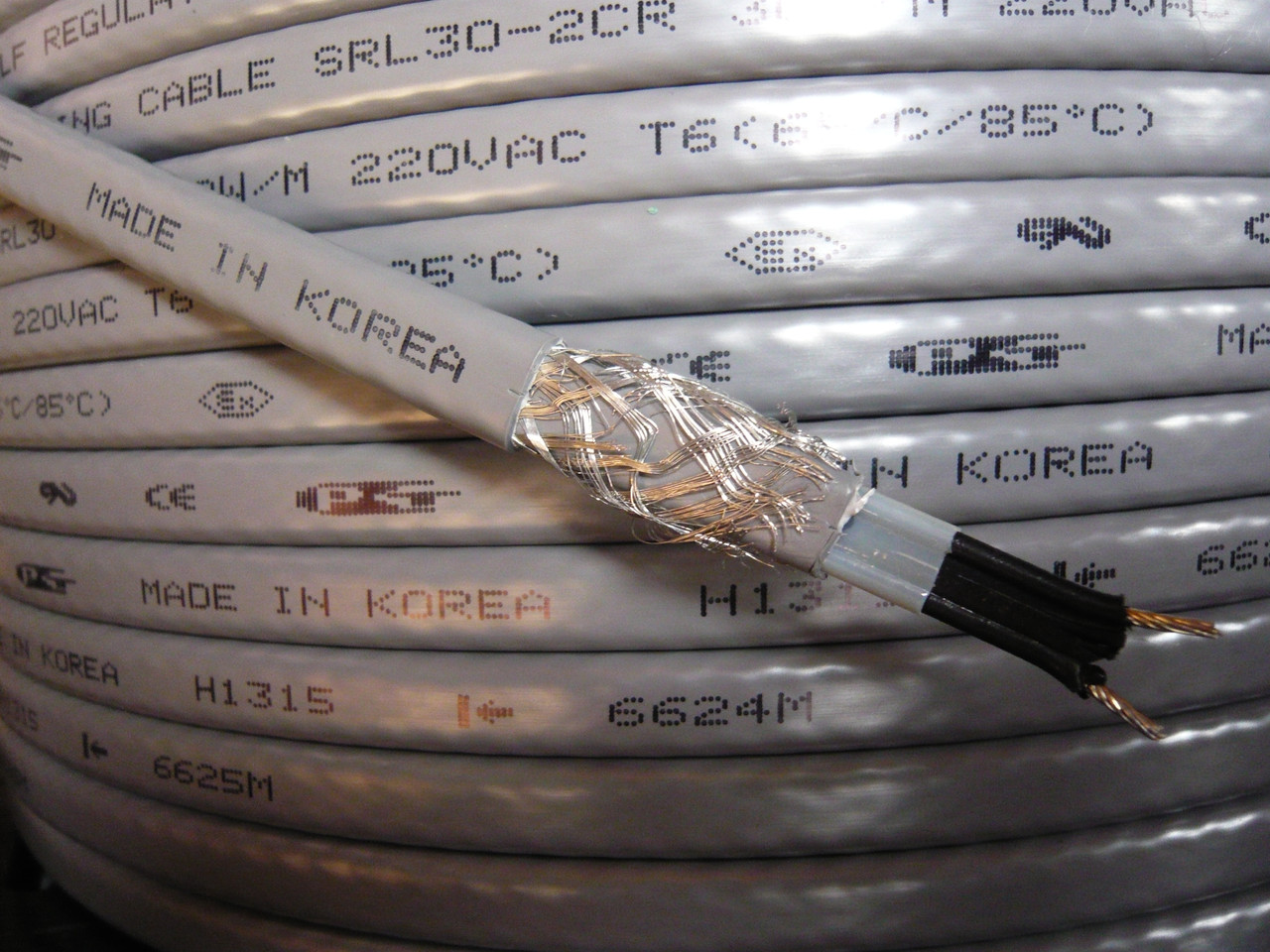 Саморегульований кабель SRL30-2CR 30w