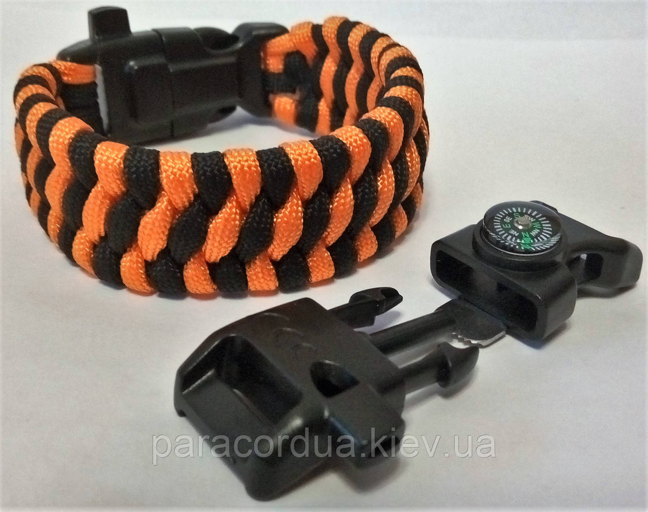 Браслет виживання з паракорда 4 в 1, "Триболит"