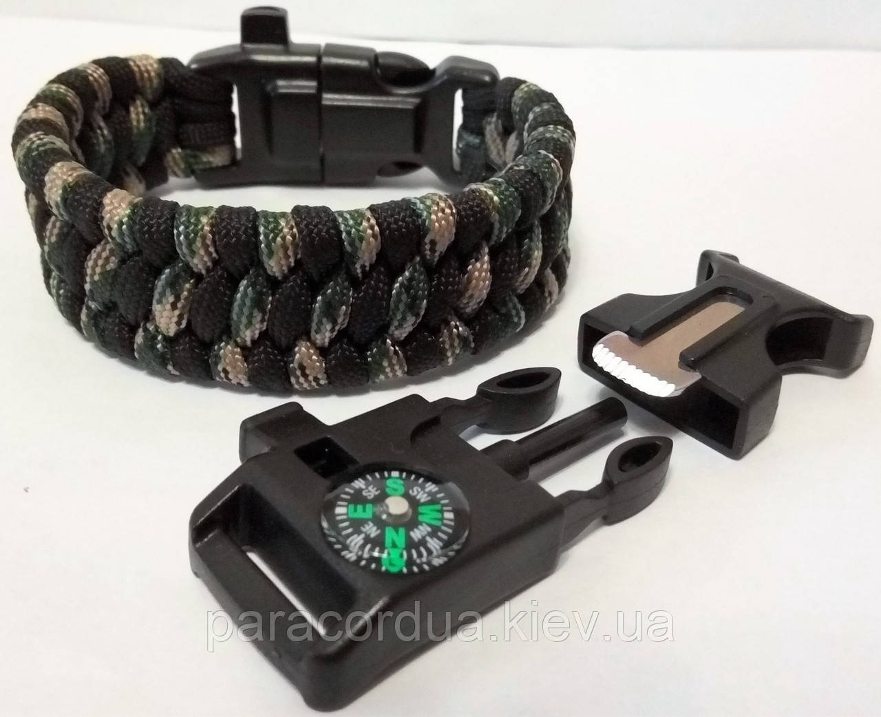 Браслет виживання з паракорда 4 в 1, "Триболит"
