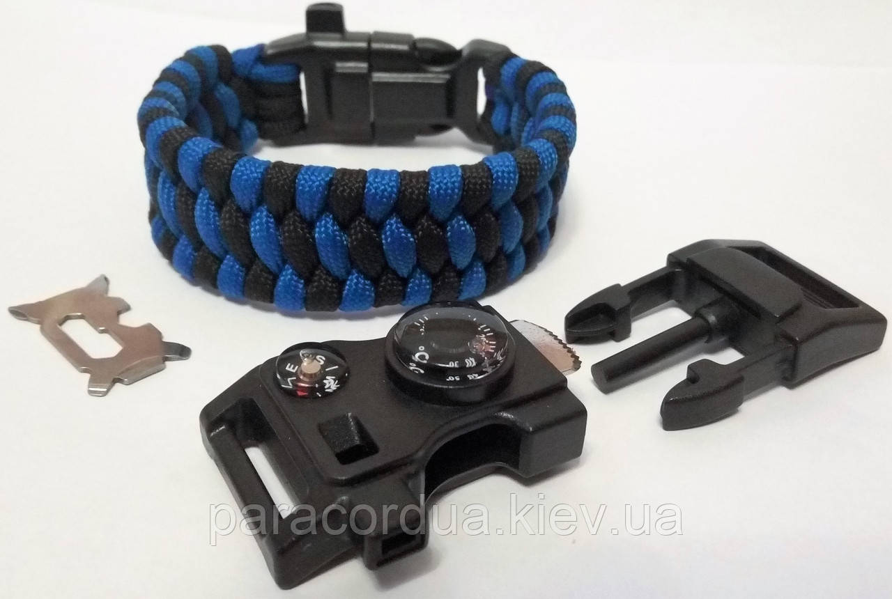 Браслет виживання з паракорда 15 в 1, "Триболит"