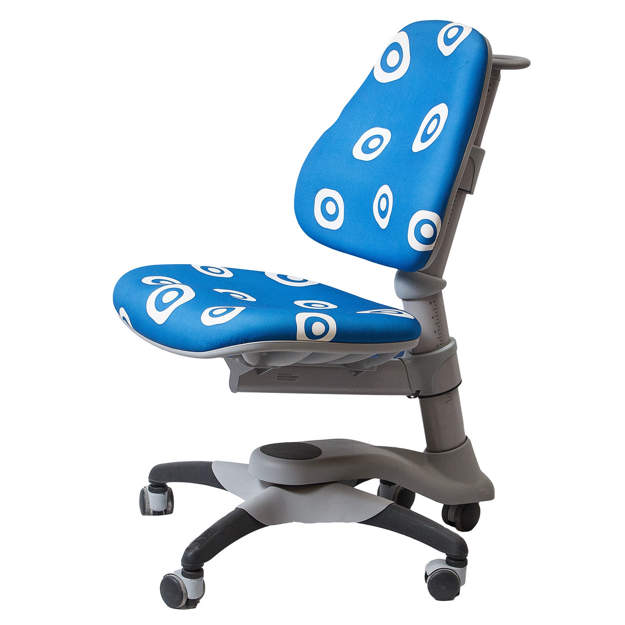 Дитяче крісло Оксфорд Comf pro KY-618 Blue Circle синю з білими колами
