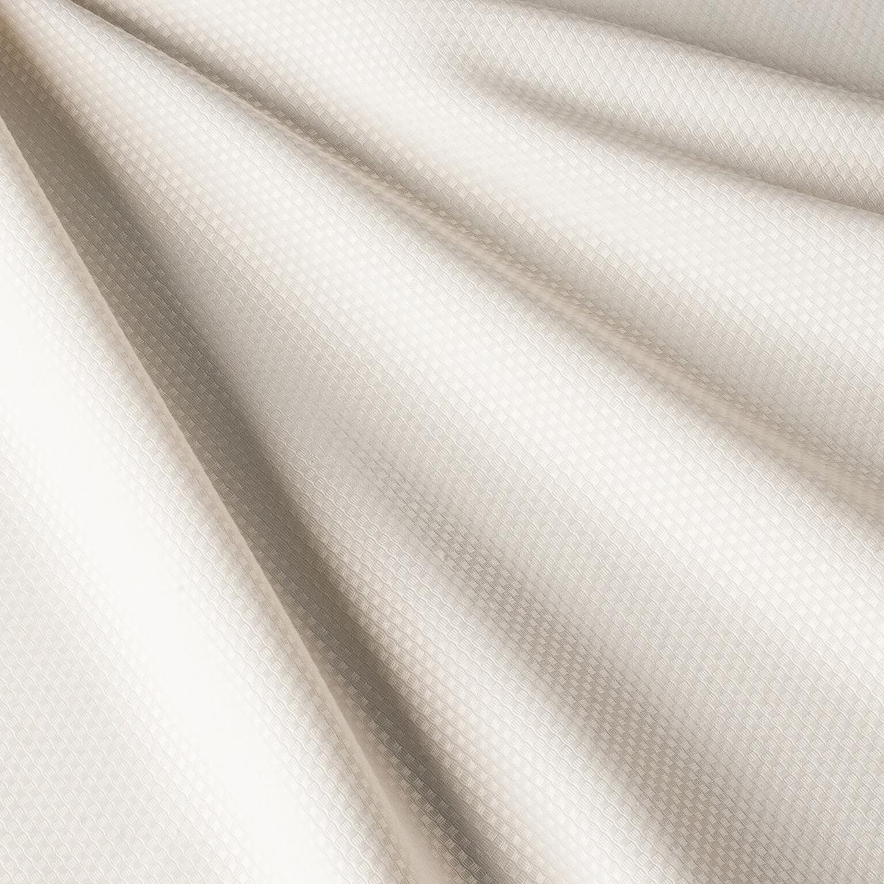 Тканина для скатертин та серветок плетений клітина кремова (ресторан) 81547v8, фото 1